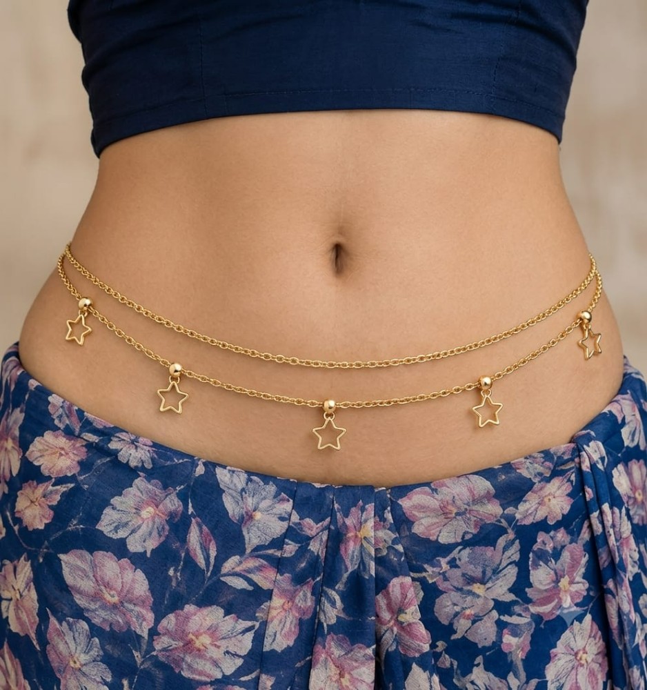 Golden Star Charm Kamarbandh